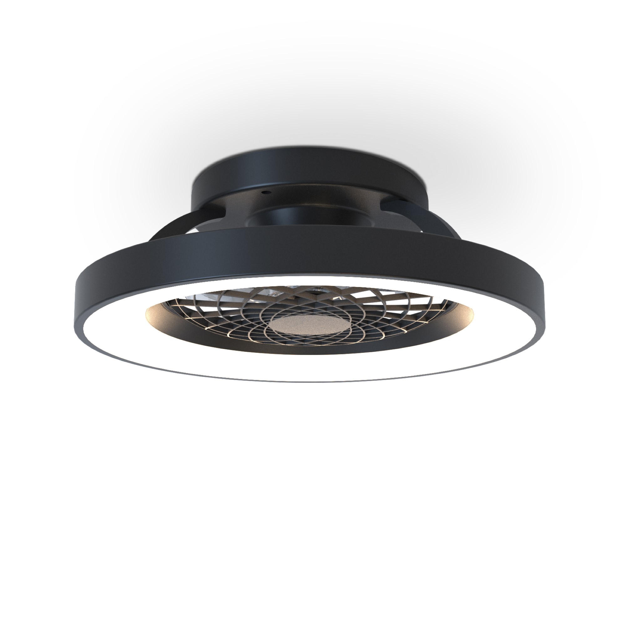 M7805  Tibet Mini 70W LED Dimmable Ceiling Light & Fan; Remote Controlled